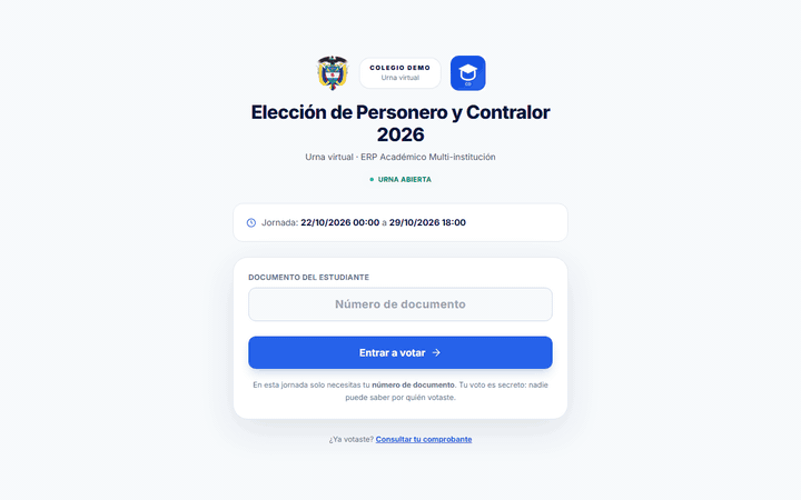 Votar en movimiento